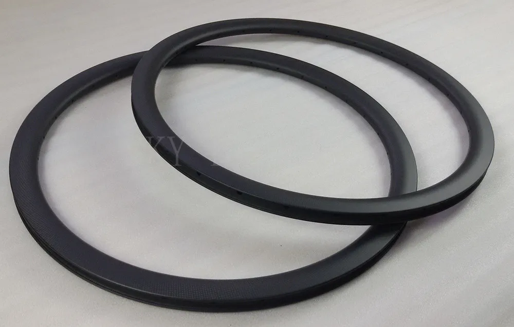 

CycloCross bike rims 28/32 hole 38mm depth 25mm width full carbon Clincher Road Disc 3k matt no braking surface bicycle rims