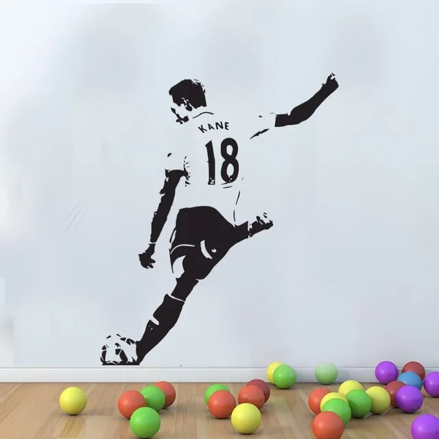 Большая фреска Гарри Кейн знаменитый футболист поп Спорт съемные стены