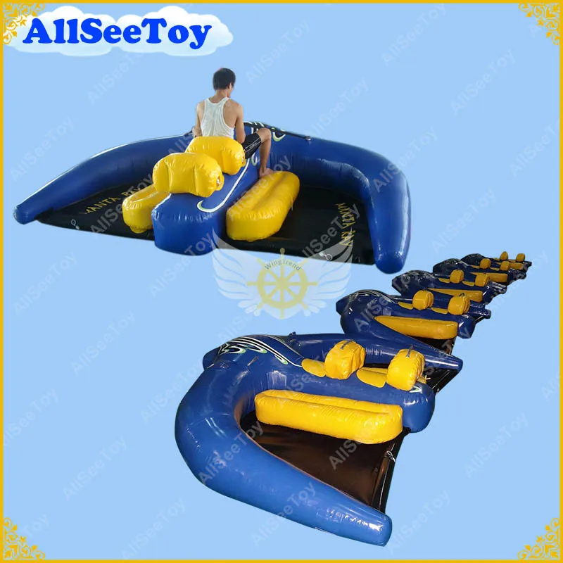 Коммерческое качество буксируемый надувной Летающий аппарат Manta Ray для водных