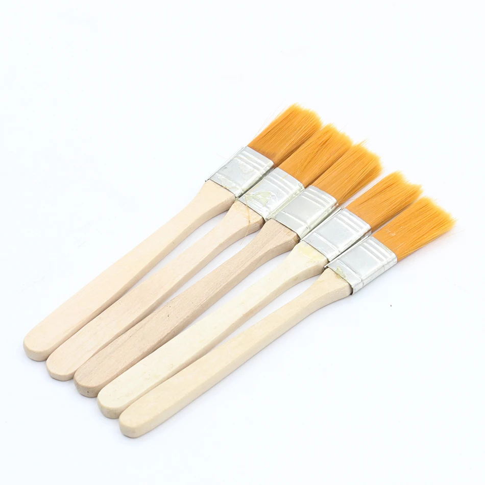 10 шт. паяльная кисть с деревянной ручкой|bga brush|solder flux brushbrush brush |