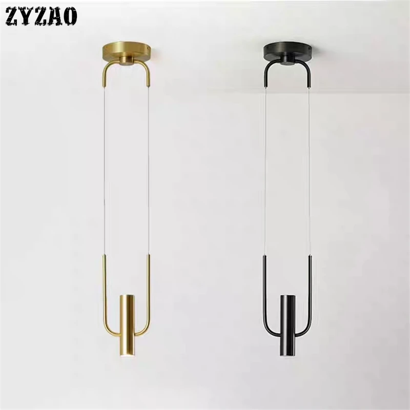 

Nordic Restaurant Copper Pendant Lights Modern Luxury Pendant Lamps Designer Living Room Bar Dining Room Hanging Light Fixtures