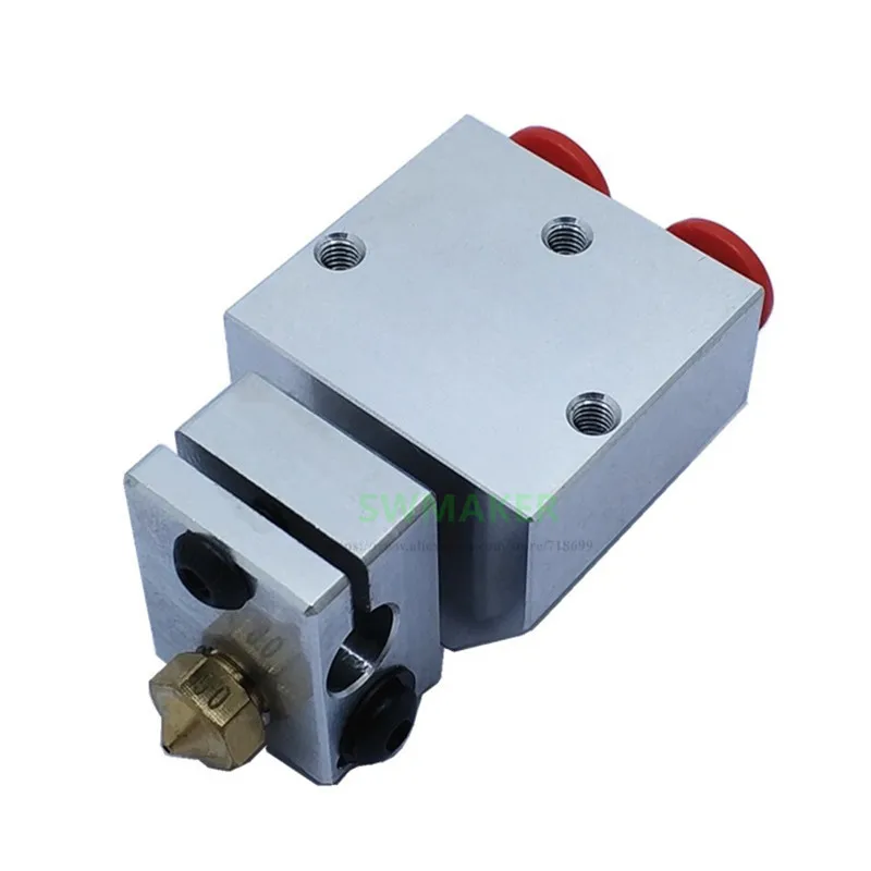 1 Набор полностью металлическое водяное охлаждение Hotend Bowden-подача жидкое 0 4 мм 75
