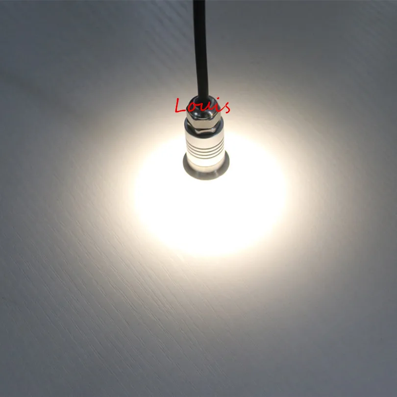 Бесплатная доставка 1 Вт LED мини подземный свет лампа утопленная палуба лестницы