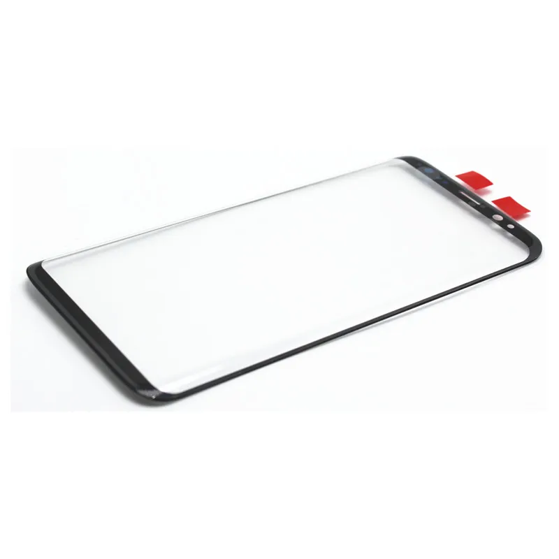 Pantalla t&aacute;ctil para Galaxy S9, G960F, Samsung Galaxy S9 Plus, G965F, cubierta de Panel de vidrio frontal, piezas de repuesto de lente de vidrio exterior, 10 Uds.-3