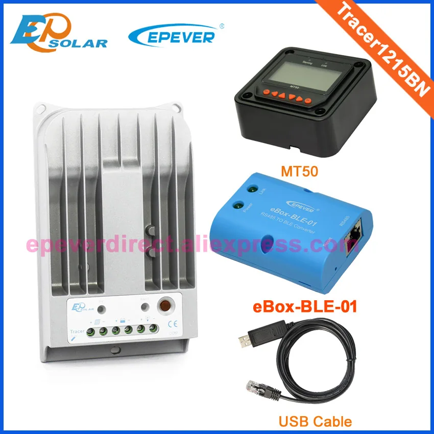 10A regulators Tracer1215BN solar 10amp mppt charge bank controller+temperature sensor and BLE APP connect use | Обустройство дома