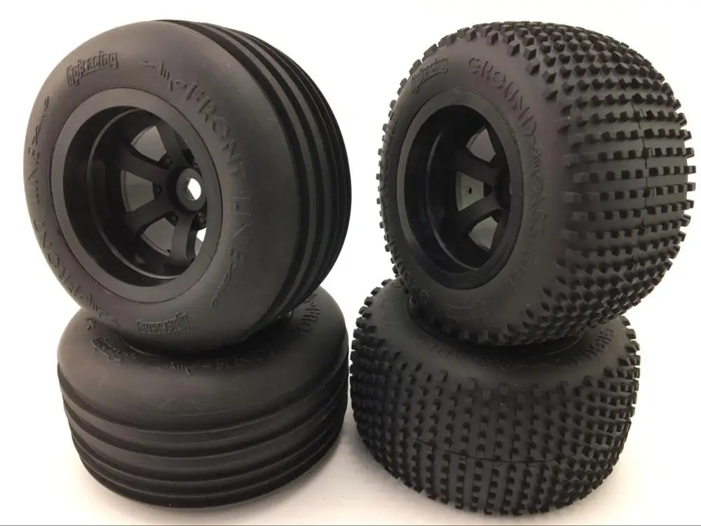Оригинальный HPI 1/10 гоночный грузовик короткий курс автомобиль серебристый