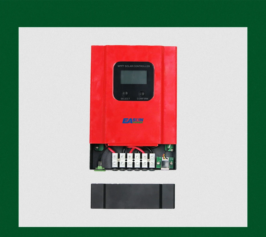 ESmart3 MPPT Солнечный контроллер 40A 60A 48 в 36 в солнечное зарядное устройство 24 в 12 В зарядное устройство Макс 150VDC задний светильник ЖК-солнечный регулятор