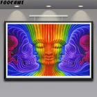 Абстрактная картина Алекс серый психоделический художественный холст плакаты и принты для гостиной спальни домашние декоративные настенные картины