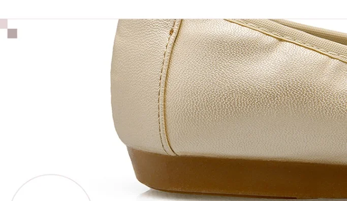 Новое поступление 2018 балетки с мягкой подошвой для женщин бантом острым носком