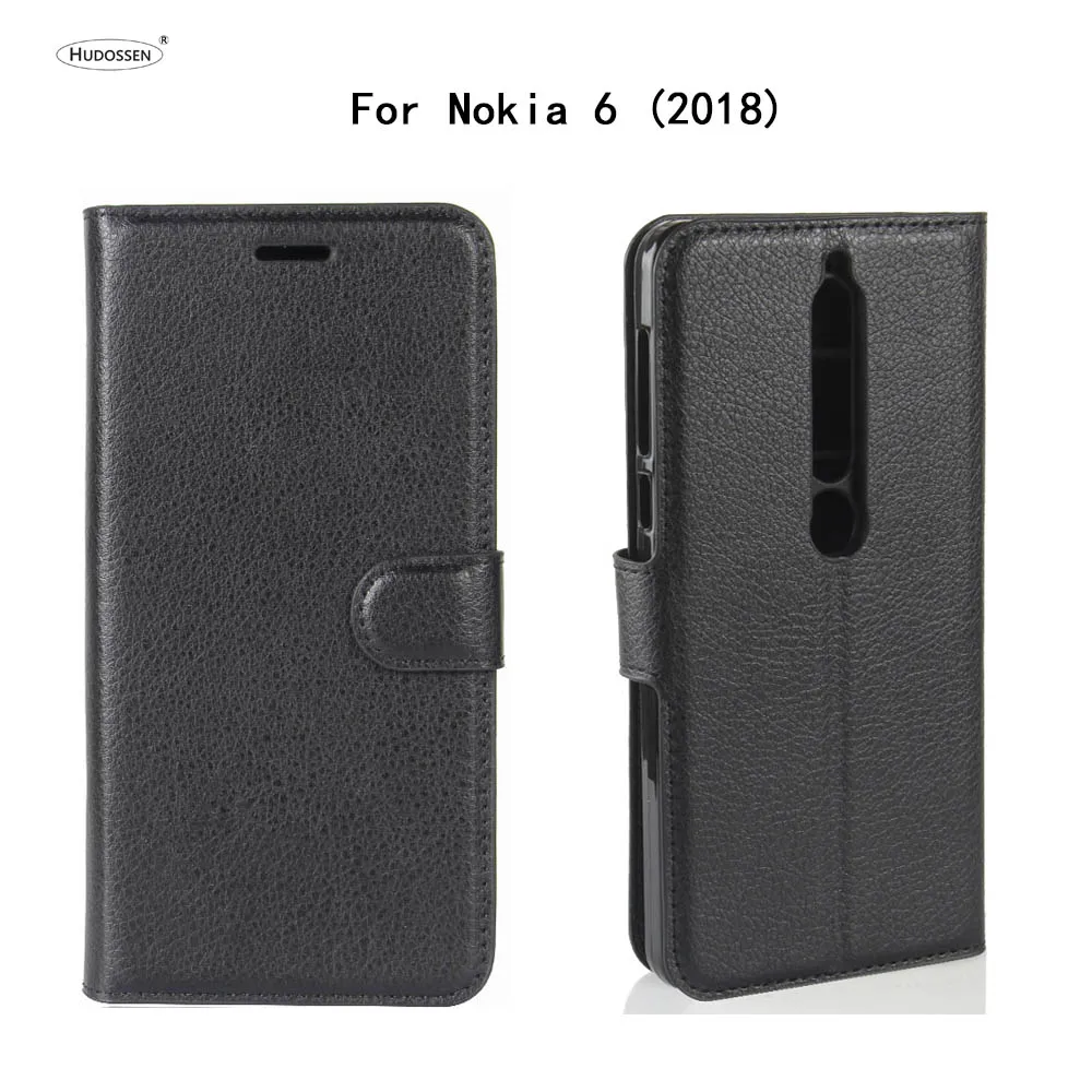 HUDOSSEN для Nokia 6 2018 TA 1054 чехол Роскошный кошелек Обложка на заднюю панель из