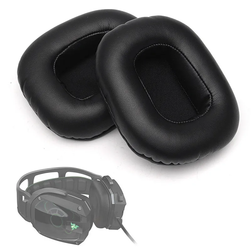 Claite 1 пара сменных наушников Подушка для razer Tiamat 7,1 Накладные наушники-амбушюры