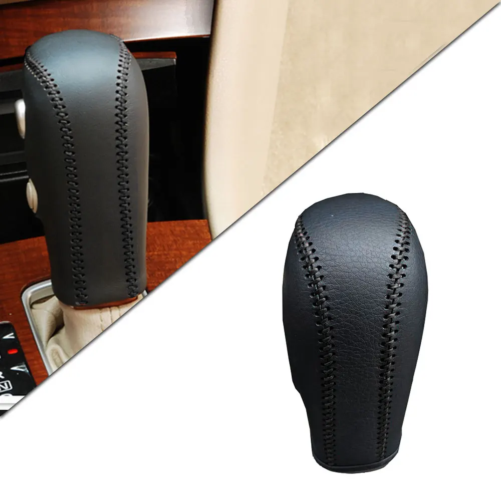 Автомобильный чехол из искусственной кожи для Nissan Geniss Tiida 2005-2010 Sylphy 2006- LIVINA 2008-2012 Bluebird 2006 ручка переключения передач