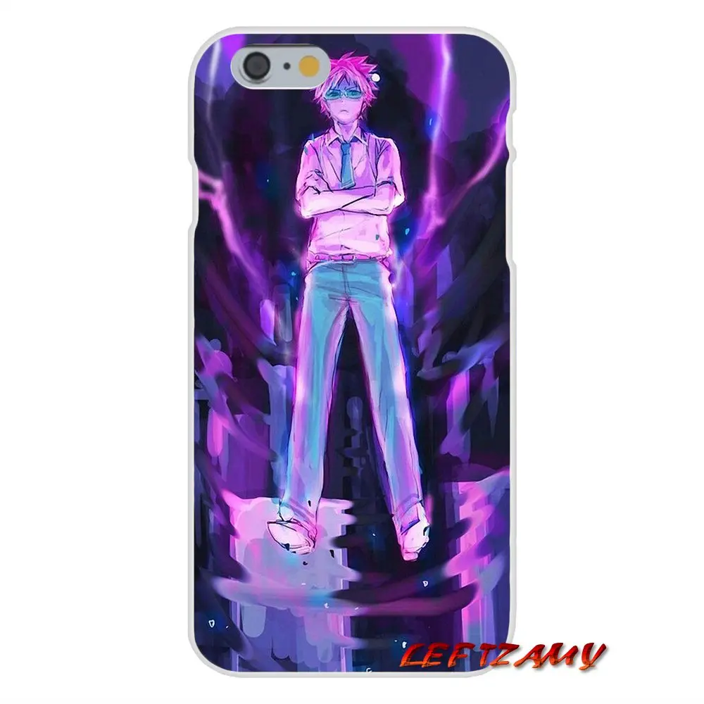 Для iPhone X XR XS MAX 4 4S 5 5S 5C SE 6 S 7 8 Plus ipod touch Saiki Kusuo no Psi Nan аксессуары чехлы для