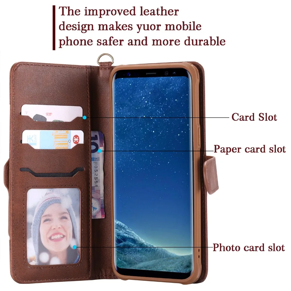 Чехол книжка для Samsung Galaxy S8 S20 Plus Note 20 Ultra S9 кожаный|case ultra|case for samsungcase plus |