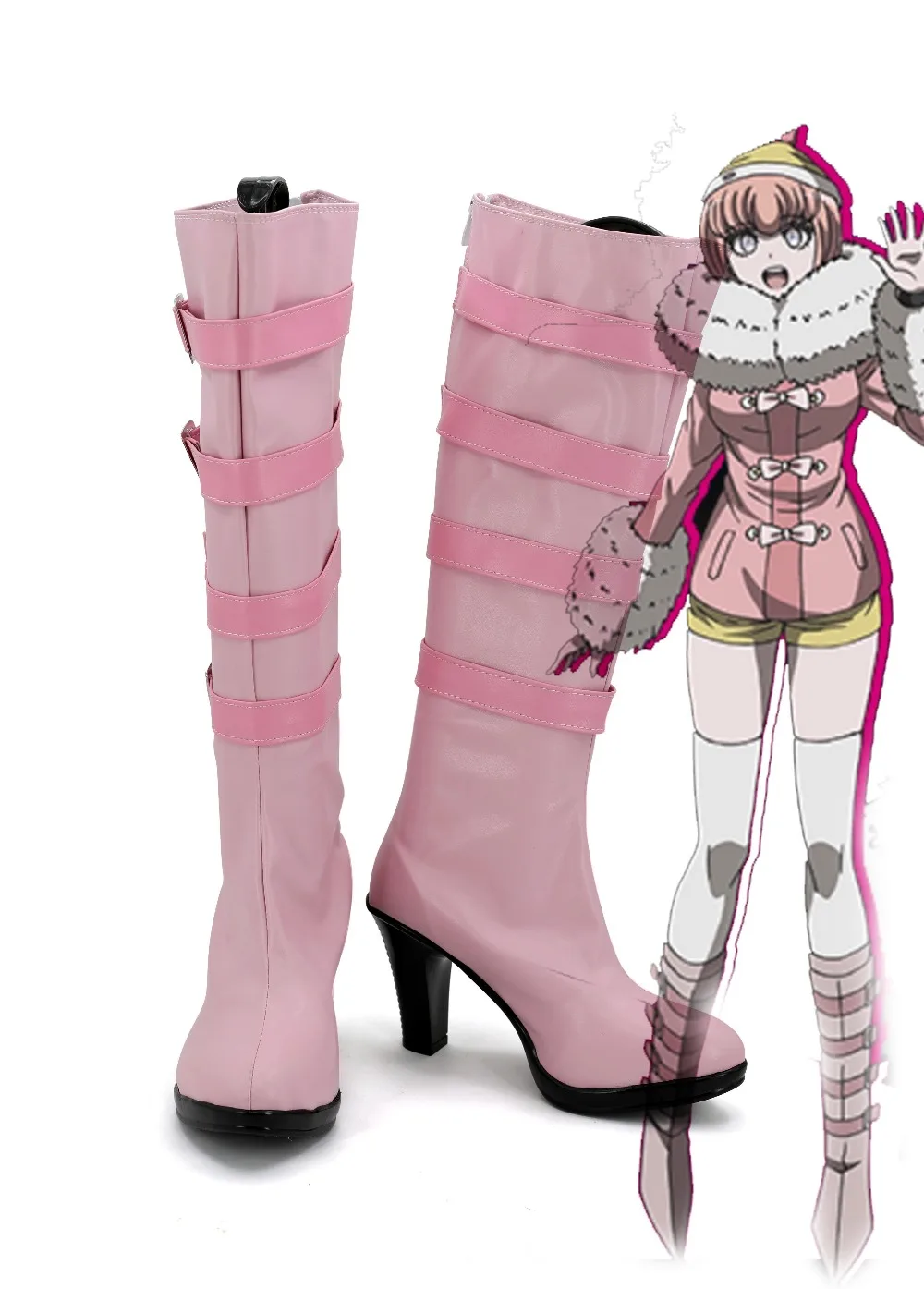 Danganronpa 3: обувь для костюмированной вечеринки в стиле High School Andoh Ruruka ботинки на