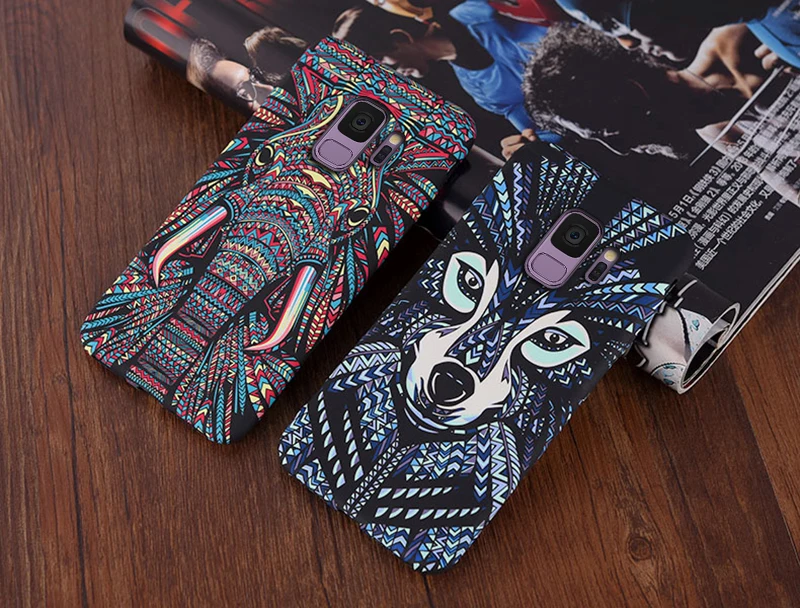 YonLinTan Coque, чехол, чехол для samsung Galaxy S9 Plus S 9 S9Plus, мобильный телефон, слон, тигр, животное, Аватар, пластик