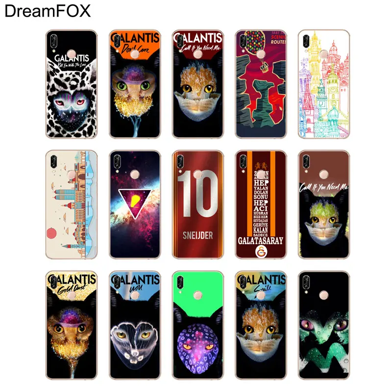 DREAMFOX L371 Galantis In My Head Cat Soft TPU Silicone Case Cover For Huawei Honor 6A 6C 7X 9 10 P20 Lite Pro P Smart |