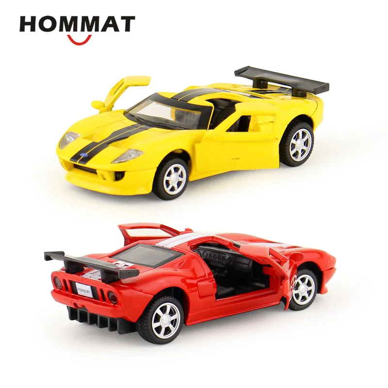 Модель автомобиля HOMMAT в масштабе 1:40 Ford GT модель суперкара из сплава подарок