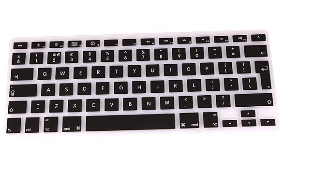 Силиконовый чехол для клавиатуры Macbook Air Pro Retina 13/15/17 Новая европейская версия с