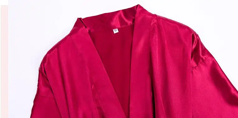 Женские повседневные длинные халаты шелковые подружек невесты ночные рубашки