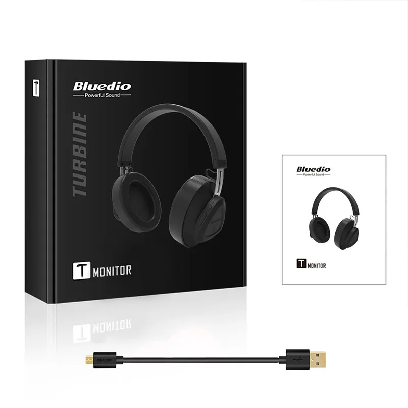 Блюдио TM Беспроводные наушники Bluetootn гарнитура музыкальная студия мониторная гарнитура для телефона с голосовым управлением.