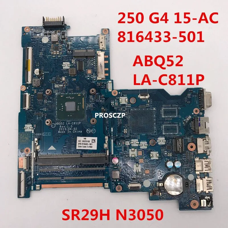 Бесплатная доставка Для E6540 Материнская плата ноутбука CN-0H8XNK 0H8XNK H8XNK VALA1 LA-9414P Pga 989
