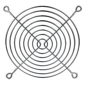 Чехол для вентилятора компьютера, защитный чехол для вентилятора охлаждения из нержавеющей стали 80 мм или 120 мм