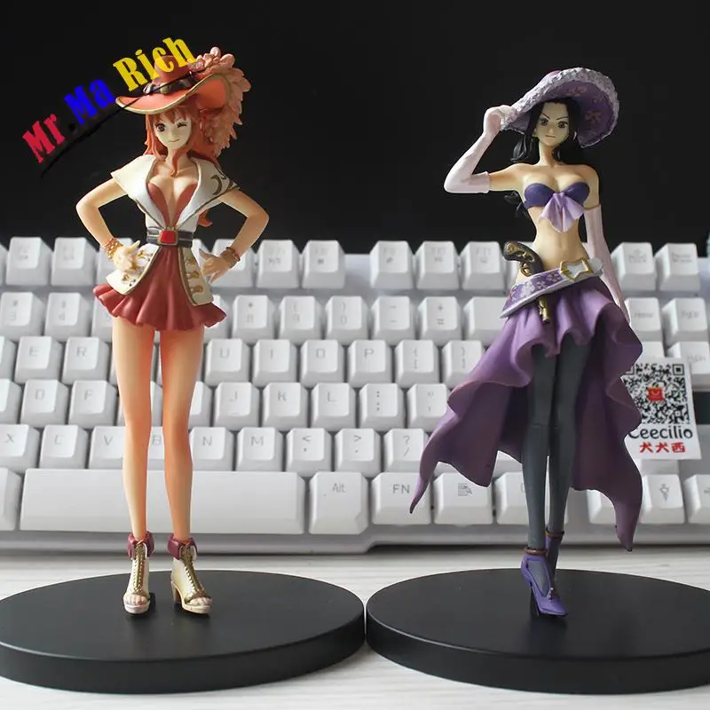 2 шт./компл. аниме цельная фигурка Сексуальная Nami & Robin 15th модель Фигурка Игрушки 18