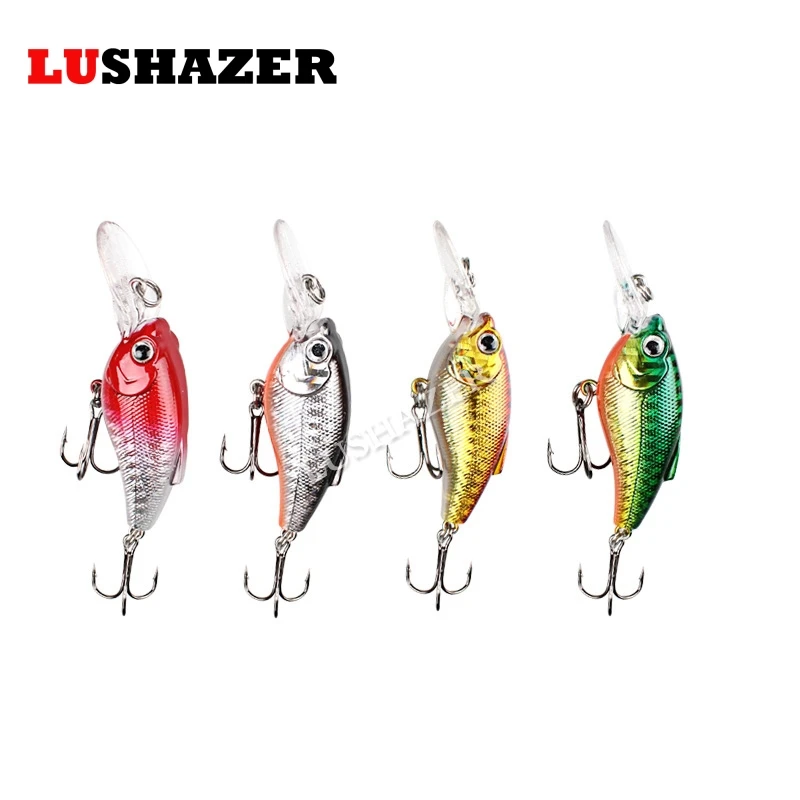 LUSHAZER гольян приманка кренкбейт рыболовные приманки жесткая наживка 10 г 75 мм