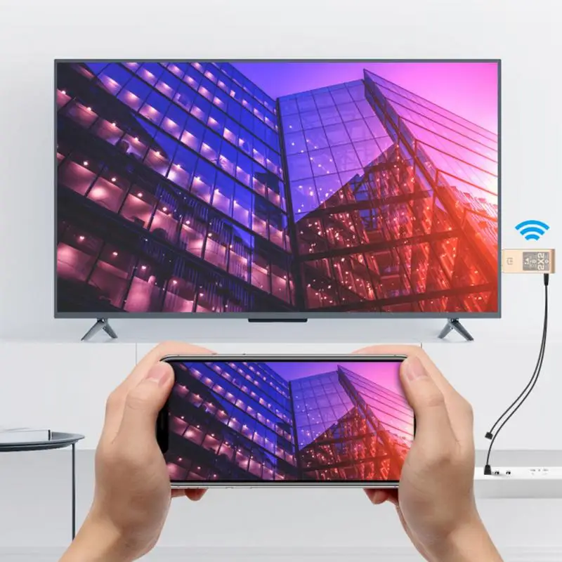 2018 Новинка Лидер продаж мини Беспроводной 4 в 1 зеркалирование составного