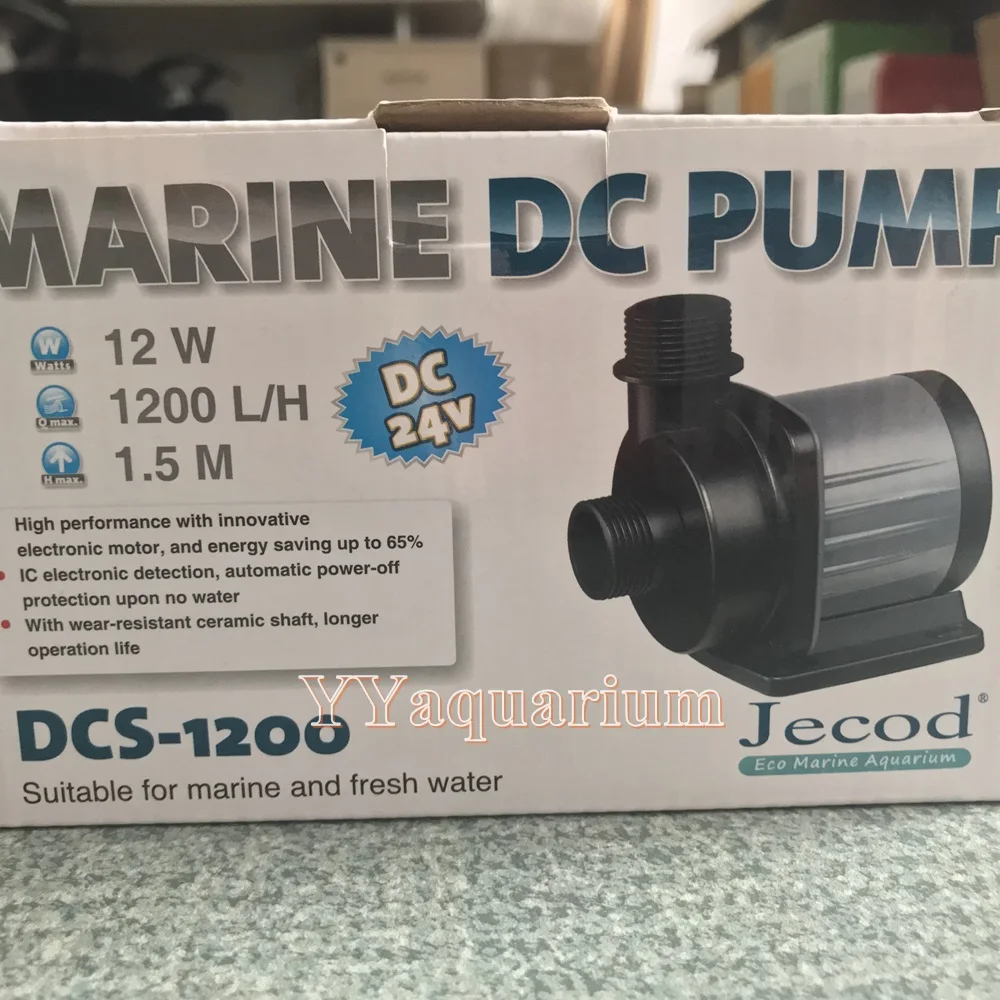 ПОГРУЖНОЙ ВОДНЫЙ НАСОС JEBAO Jecord DCS1200 DCS2000 DCS3000 С УМНЫМ КОНТРОЛЛЕРОМ ДЛЯ РЫБ И МОРСКИХ ИМПЕЛЛЕРОВ, БЕЗШУМНЫЙ 110-240В.
