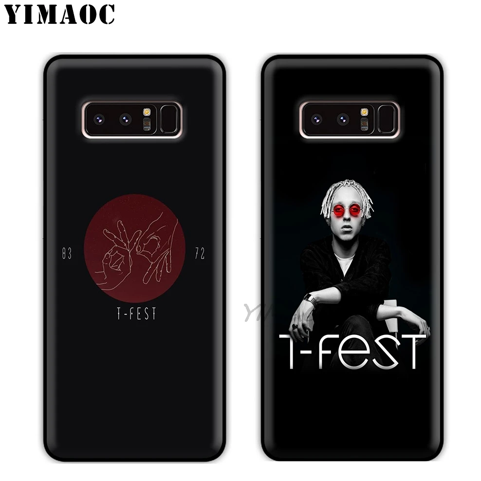 YIMAOC T-Fest крутой Мягкий ТПУ силиконовый чехол для Samsung Galaxy S10 S10e S9 S8 Plus S7 S6 Edge &amp J6 |