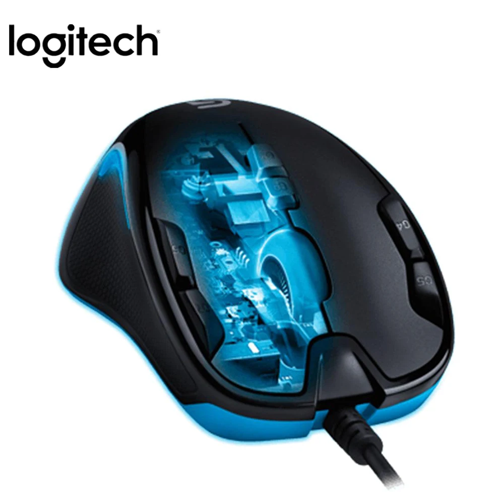 Оригинальная игровая мышь Logitech G300s Проводная оптическая 2500DPI с USB разъемом