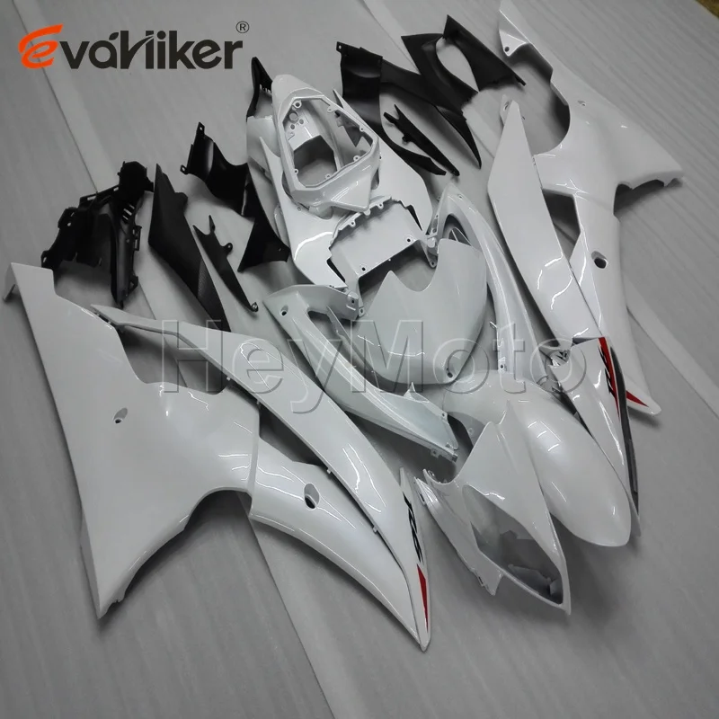 Мотоцикл обтекатель для YZF R6 2008 2009 2010 2011 2012 2013 2014 2015 2016 белый корпус из АБС комплект