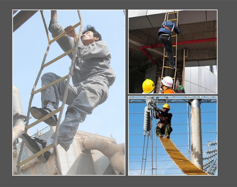 Спасательная веревочная лестница длиной 20 м аварийная 66 футов для аварийных