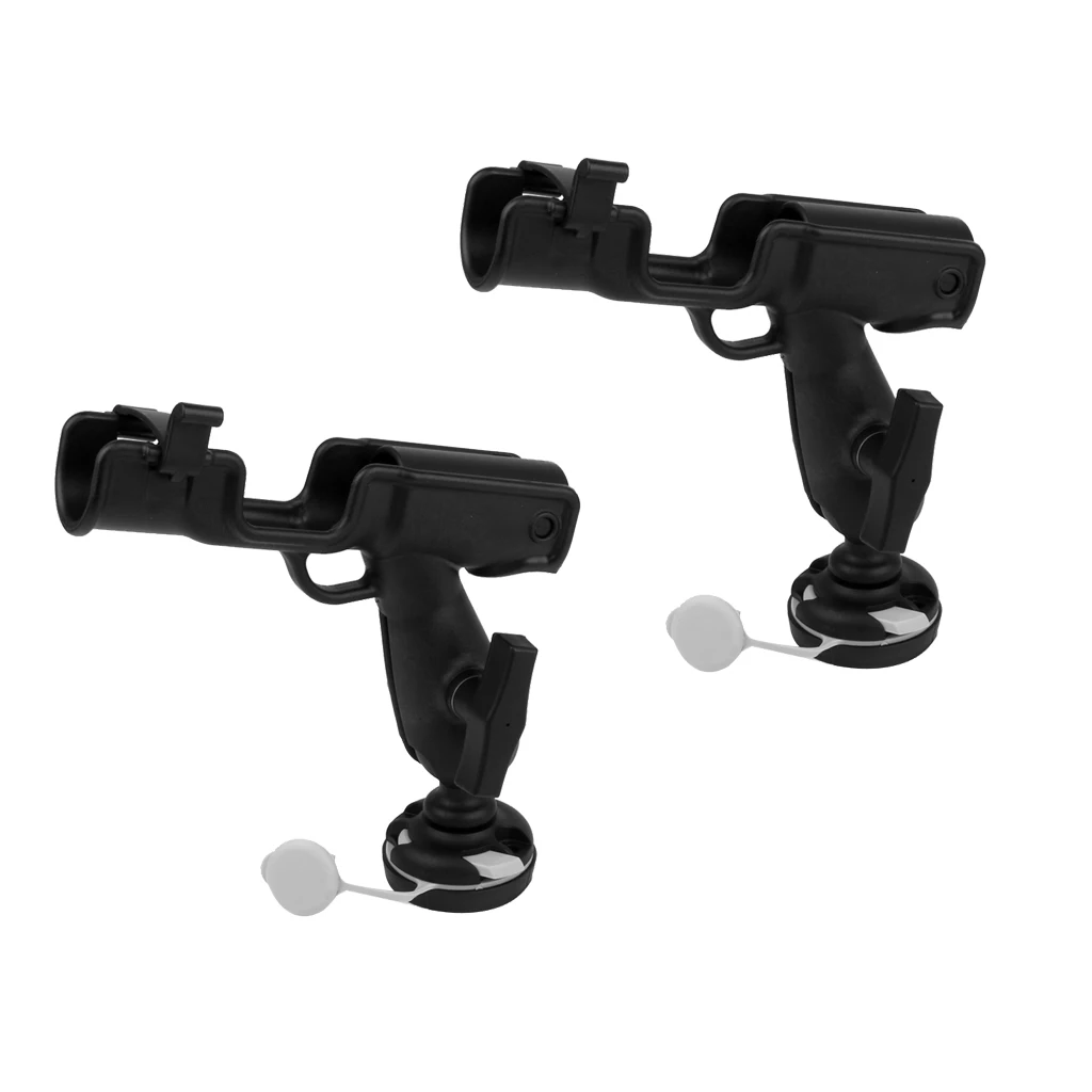 

2Pcs/Set 360 Degree Rotatable Boat Fishing Rod Rack Mount Pole Rest Cana de pescar canne a peche