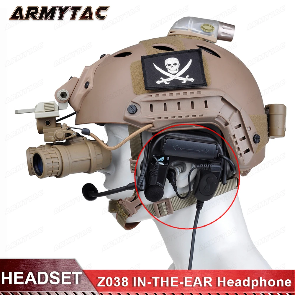 ArmyTac Z tac авиация ZComtac IV в ухо тактическая гарнитура Peltor шумоподавляющая Охота шлем