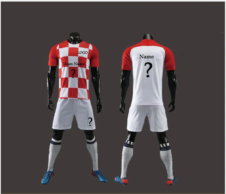 2018 DIY Sportswear Adult&ampKids Football Set Custom Soccer Jerseys Training Youth Kits Blank Team Uniforms | Спорт и развлечения