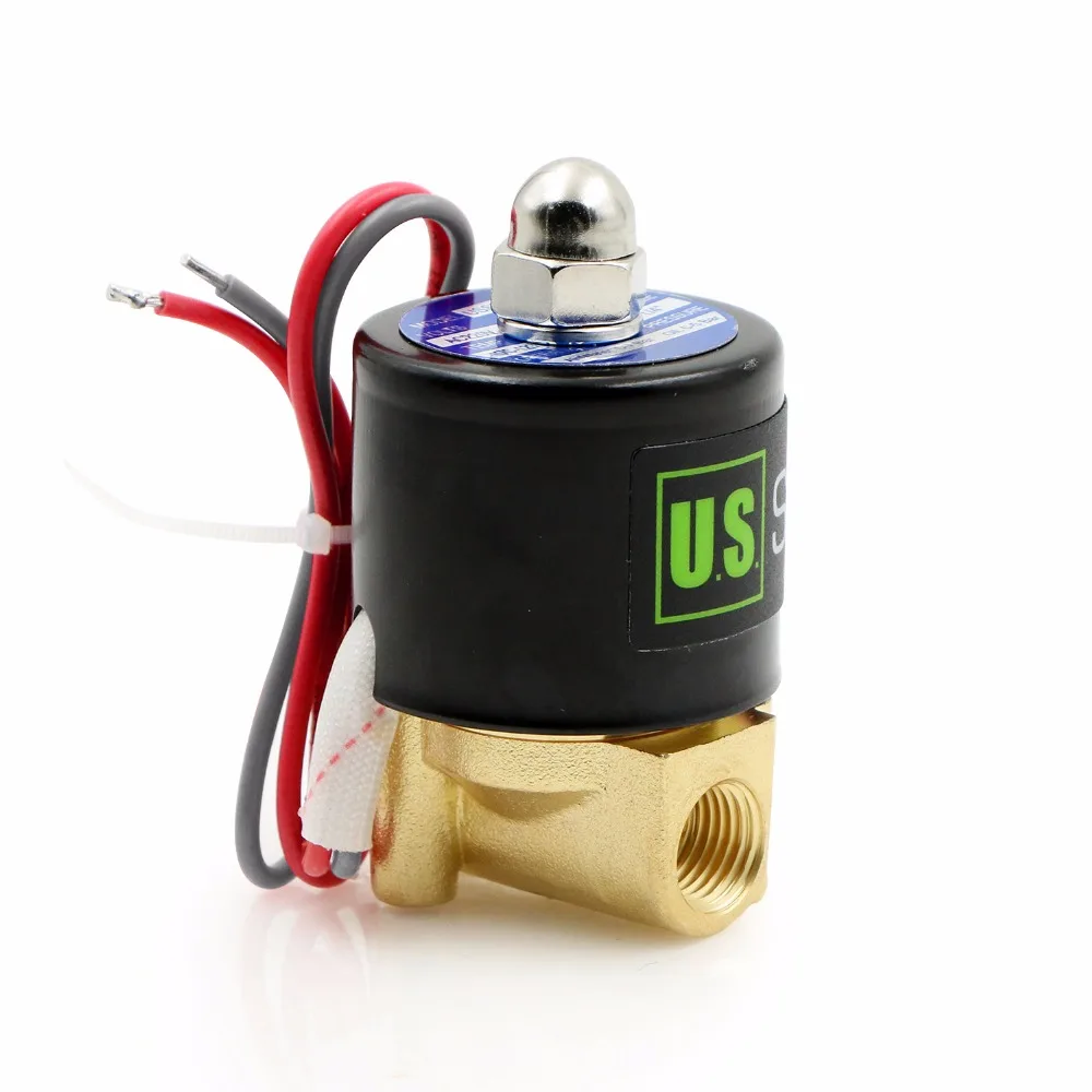 1/4&quot латунь Электромагнитный клапан NPT нормально закрытый 24 В AC|solenoid valve|electric solenoid