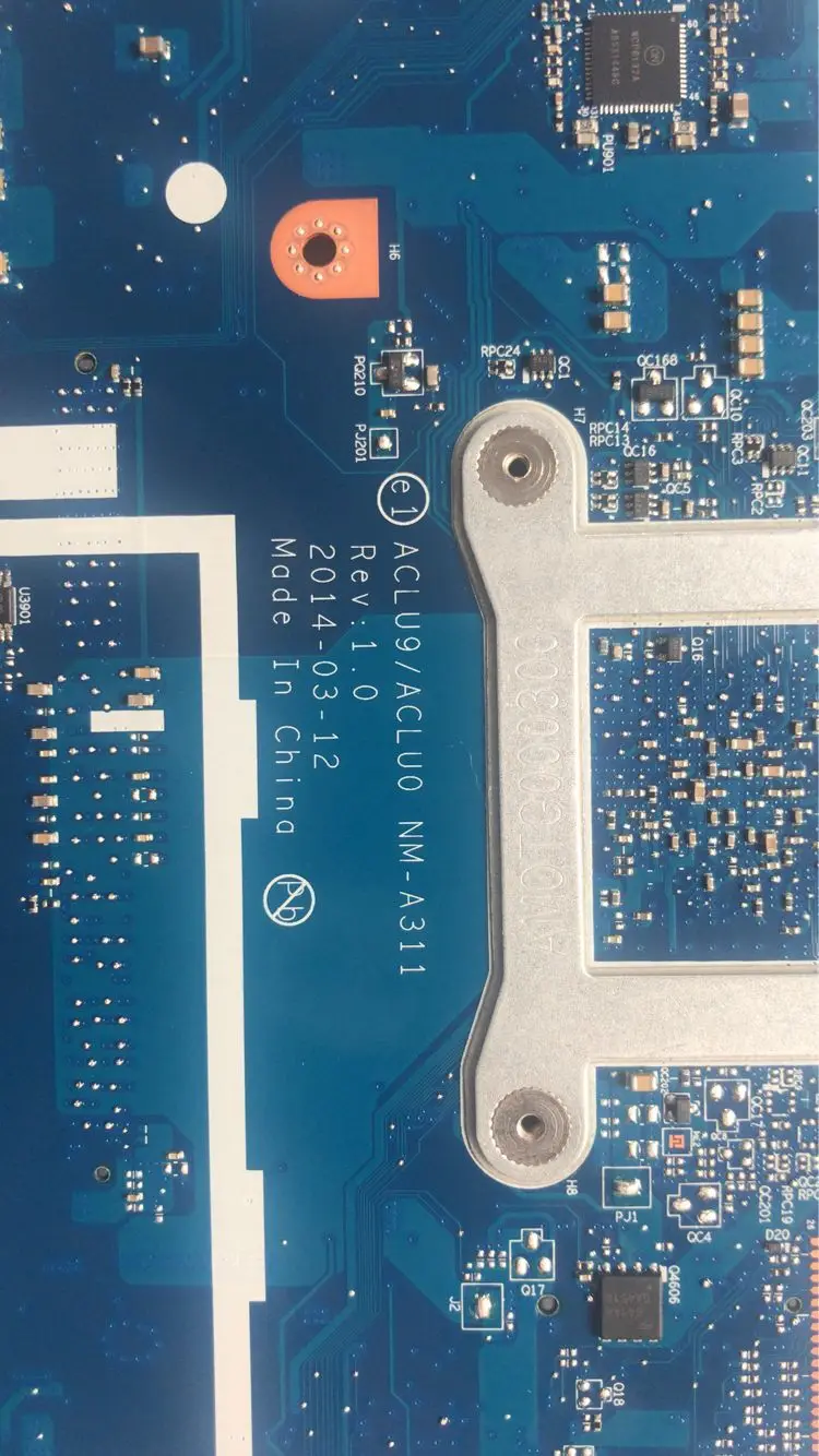 Материнская плата для Lenovo ноутбука ПК cpu/n2830 Aclu9/acluo материнская с интегрированной