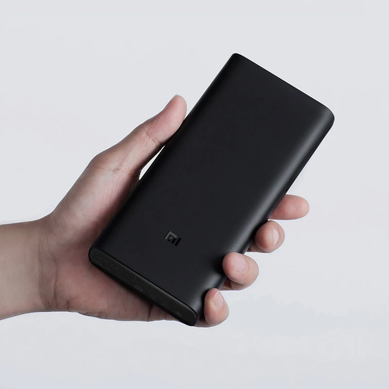 Xiaomi оригинальный блок питания 3 20000 мАч двойной USB быстрая зарядка портативное