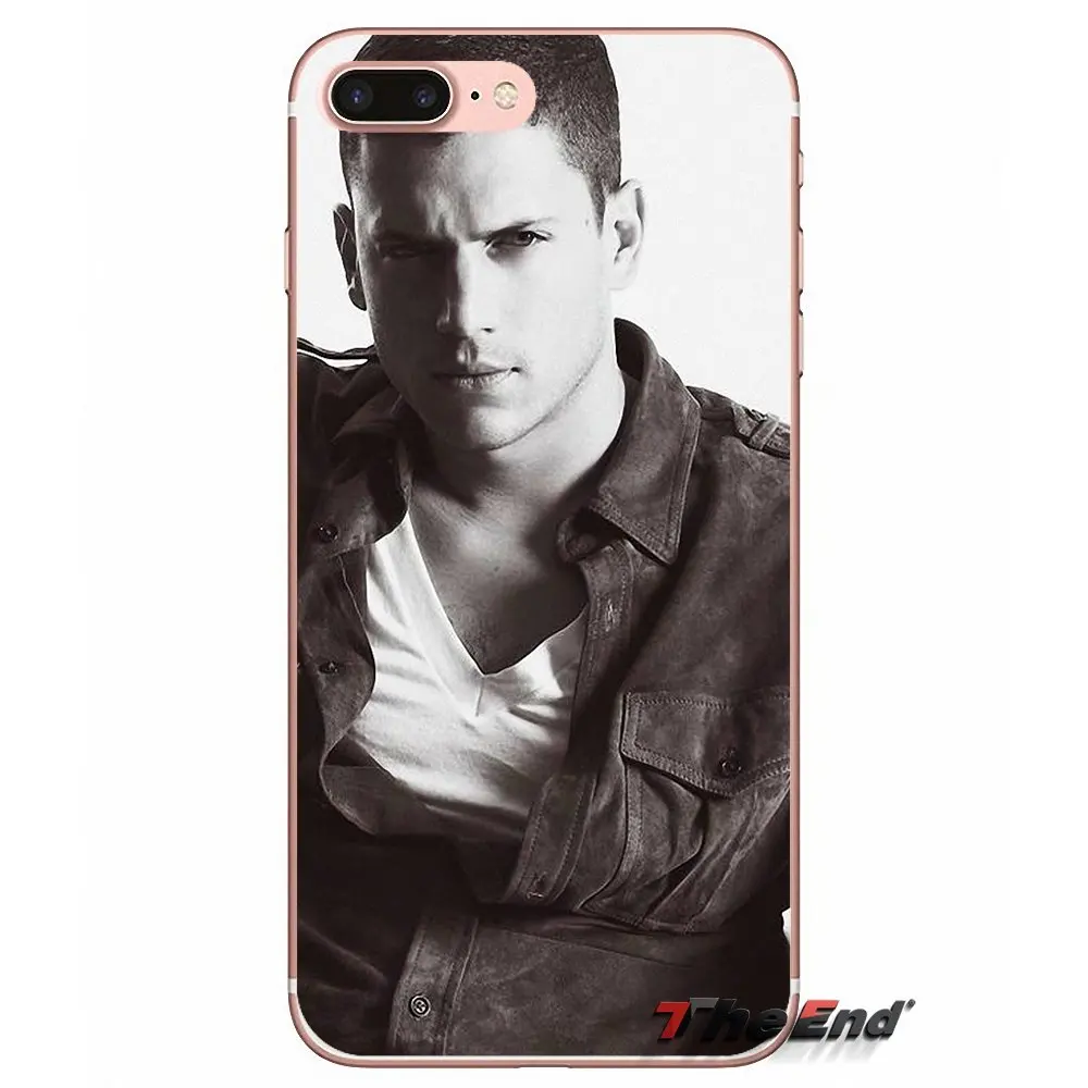 Чехол для iPhone X 4 4S 5 5S 5C SE 6 6S 7 8 Plus Samsung Galaxy J1 J3 J5 J7 A3 A5 2016 2017 Wentworth Miller Prison Break USA|case plus|for