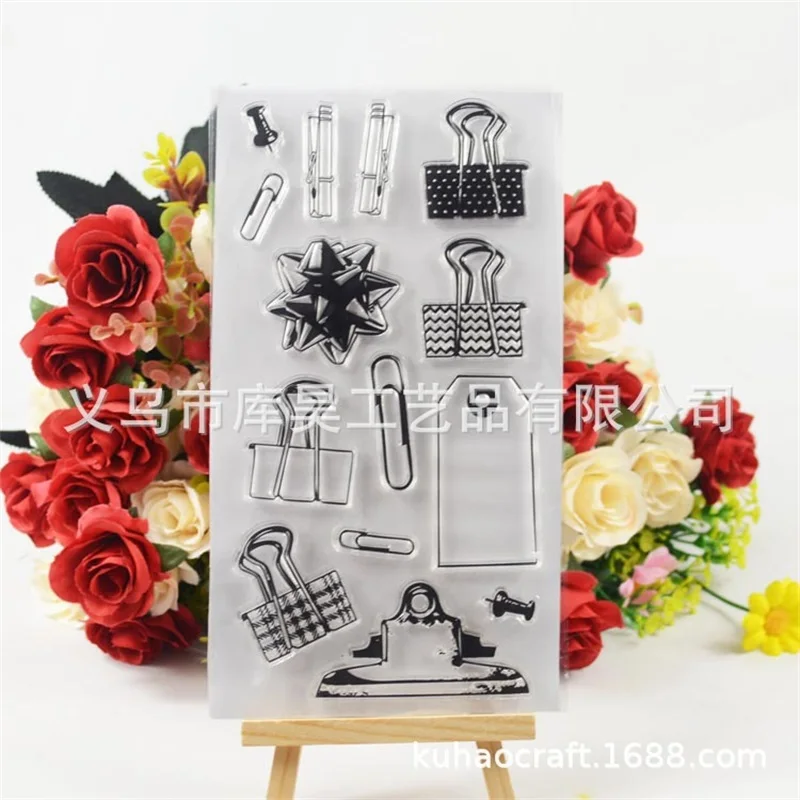 FGHGF клип прозрачный силиконовый штамп/печать для DIY Скрапбукинг/фотоальбом