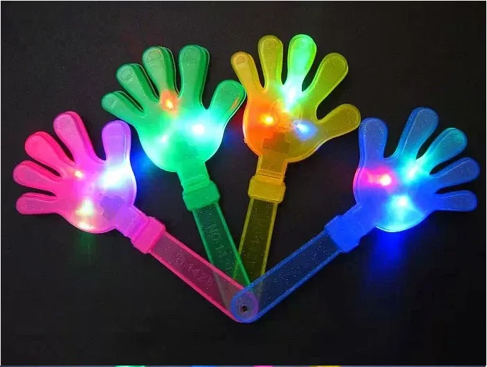 100 шт. оптовая продажа LED концертный Хлопушка/ручной Хлопушка с вспышкой подарки