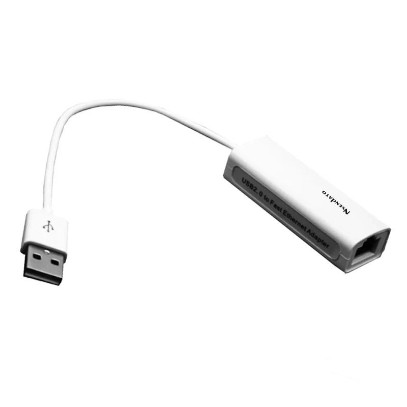 USB 2,0 к RJ45 10/100 Мбит/с сетевой Ethernet гигабитная lan карта адаптер Поддержка Win2000/Vistal/Linux