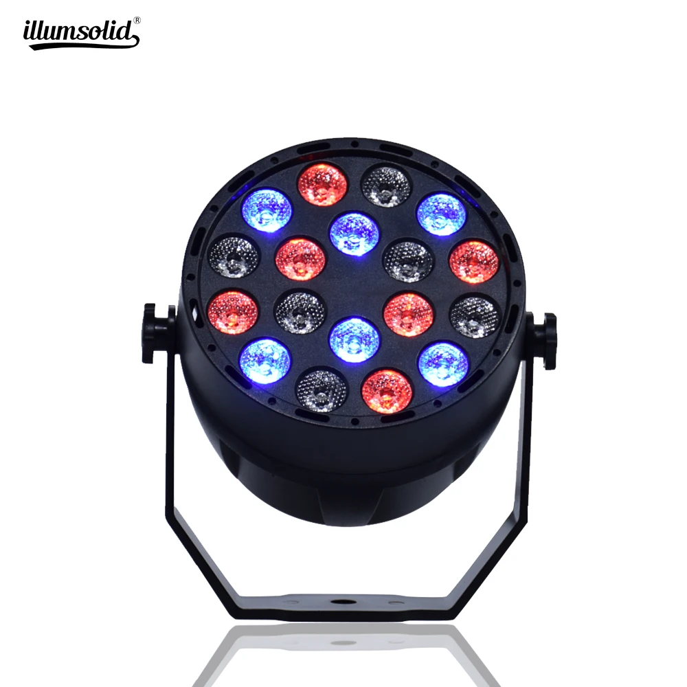 Сценический свет rgb 18x3 W контролируемый сценический эффект освещение для Домашняя вечеринка, праздник свадебный церковный