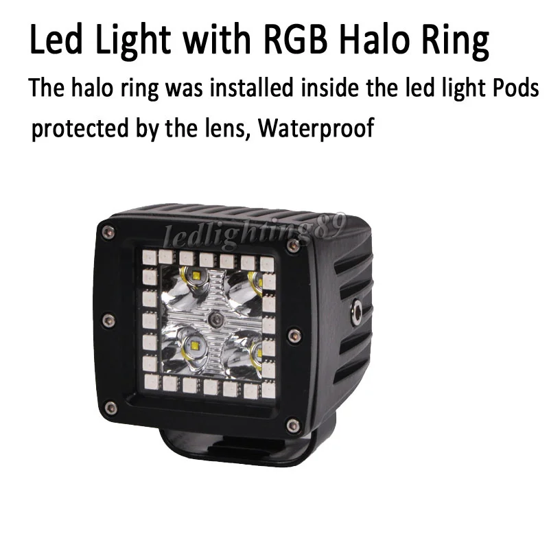 Светодиодный светильник 50 дюймов 288 Вт|pod pod|beam ledpod led |