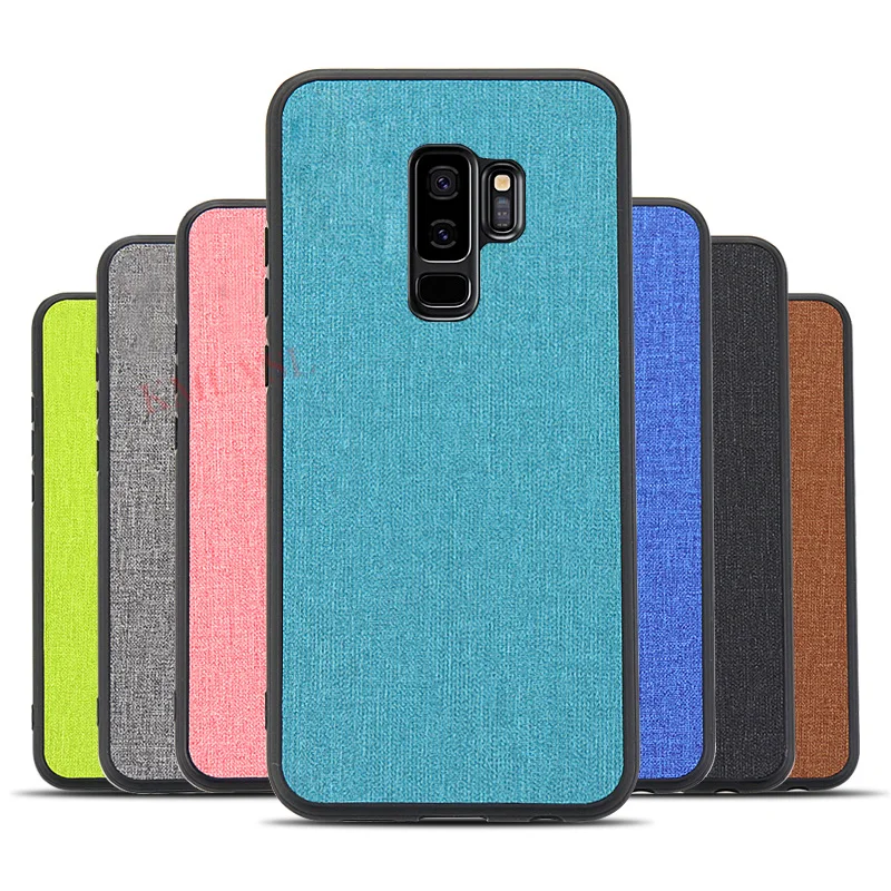 Тканевый чехол для Samsung S10 S9 S8 Plus Galaxy A9 A8 A7 A6 J4 J6 J8 2018 J3 J5 J7 2017 S7 Edge Note 9 8 A9S A6S |