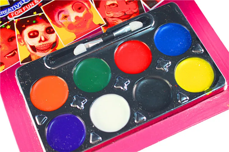 Детский костюм для Хэллоуина вечерние моющиеся средства рисования лица 1