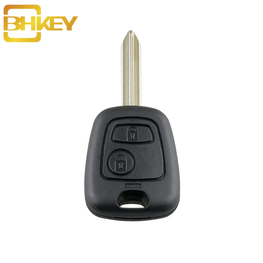 Ключ BHKEY для Citroen корпус автомобильного ключа с 2 кнопками SX9 Saxo Picasso Xsara Berlingo чехол